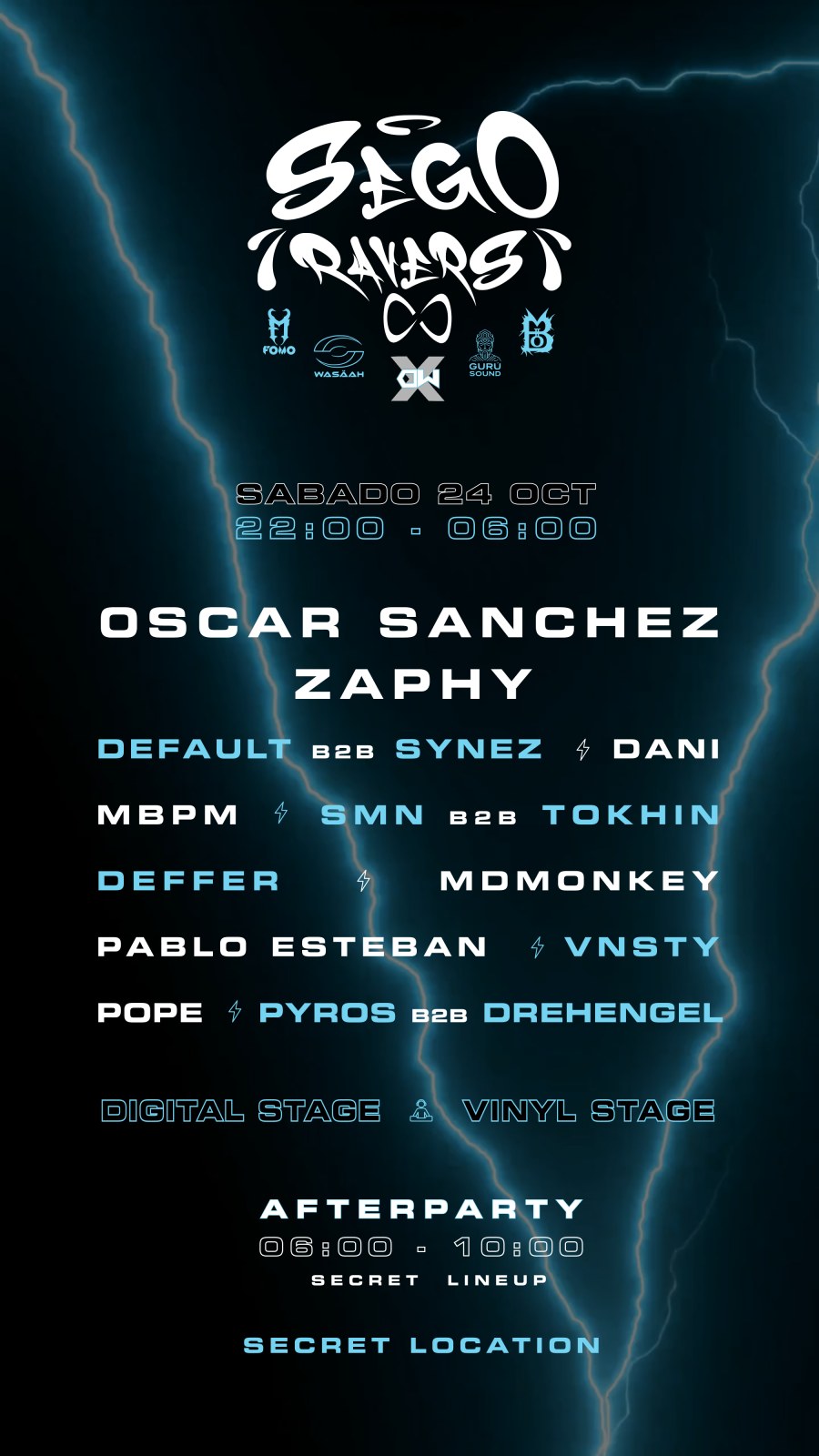 Cartel de SegoRavers 24 Octubre